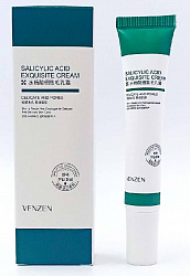 Точечный крем для лица VENZEN Salicylic Acid Exquisite Cream против акне с салициловой кислотой, 20г