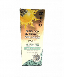 Солнцезащитный крем, SPF 90 SUNBLOCK UV PROTECT COLLAGEN, 100ml 