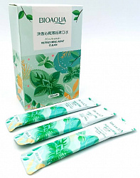 Ополаскиватель для полости рта Bioaqua Refreshing Mint Clean со вкусом мяты разовые саше,10мл./20шт.