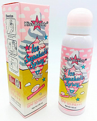 Солнцезащитный спрей “Мороженое” Kiss Beauty Ice Cream Sunshade Spray SPF 50 PA+++, 150мл.