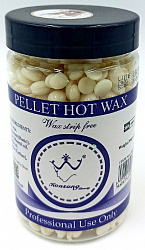 Пленочный горячий воск Konsung Beauty Pallet Hot Wax (молочный) для депиляции в гранулах, (200г.±5%)