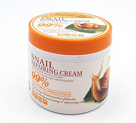 Крем-гель для лица WOKALI Snail Repairing Cream 99%,115g