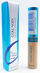 Консилер для лица с коллагеном ENOUGH Collagen Cover Tip Concealer SPF36 PA+++ (тон:01), 9 г