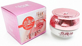  Yi Xi Mei Beauty Vogue Rose Oil, увлажняющий и осветляющий крем с маслом розы, 55г.