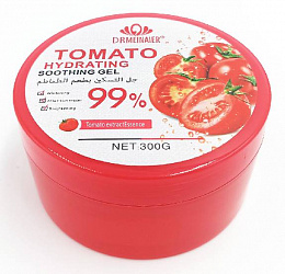 Гель для тела и лица DRMEINAIER Tomato Hydrating 99% успокаивающий гель с экстрактом томата, 300г.