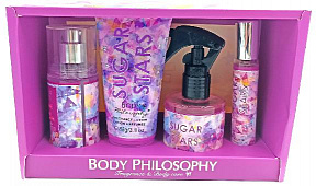 Женский подарочный набор Body Philosophy Fragrance and Body Care Sugar Stars
