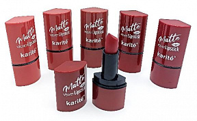 Набор матовых помад (6 оттенков) Karite Matte Velvet Lipstick, 3,5г.