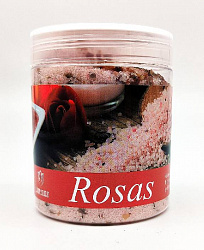 Соль для ванны LUCKY LILY Rosas c розой, 350г.