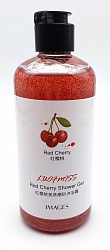Гель-скраб для душа Images Luofmiss Cherry Fruit Shower Gel с экстрактом вишни,300мл