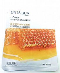 Косметическая маска BIOAQUA для лица с медом и фуллереном, 25г.