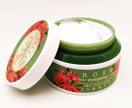 Крем для лица с экстрактом розы Jigott Rose Flower Energizing Cream, 100мл. 