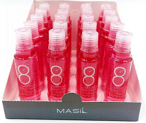 Masil 8 Seconds Salon Hair Repair Ampoule протеиновая маска-филлер для поврежденных волос, 15мл