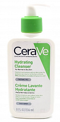 CeraVe Hydrating Cleanser Увлажняющий очищающий крем-гель, 236 мл