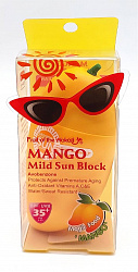  Солнцезащитный крем Wokali Mango Mild Sun Block SPF35+ PA+++,45ml 