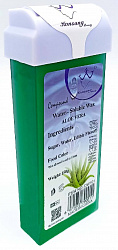 Воск теплый Konsung Beauty Water-Soluble Wax ALOE VERA для депиляции "Алоэ Вера" в картридже, 150г. 