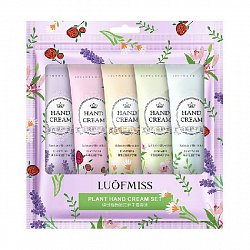 Набор кремов для рук Luofmiss Colorful Plant Moisturizing Hand Cream Set, 30г./5шт.