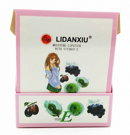 Увлажняющие помады Lidanxiu (4 вида), 12шт.