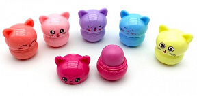 Защитные бальзамы для губ Magic your life LIP BALM "Котятки", 12г. / 24шт. 