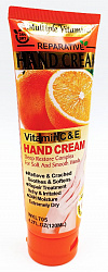 Крем для рук Fruit of the Wokali Vitamin C&E 24h с экстрактом апельсина защита 24 часа, 120г.