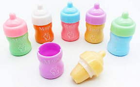 Защитные бальзамы для губ (6 разных цветов) Magic your life LIP BALM "Рожок", 10г. / 24шт.