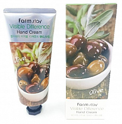 Крем для рук Farm stay Visible Difference Hand Cream Olivу,100г.