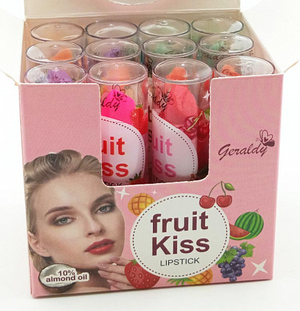 Фруктовые помады Geraldy Fruit Kiss