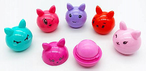 Защитные бальзамы для губ Magic your life LIP BALM "Зайчики", 12г. / 24шт.